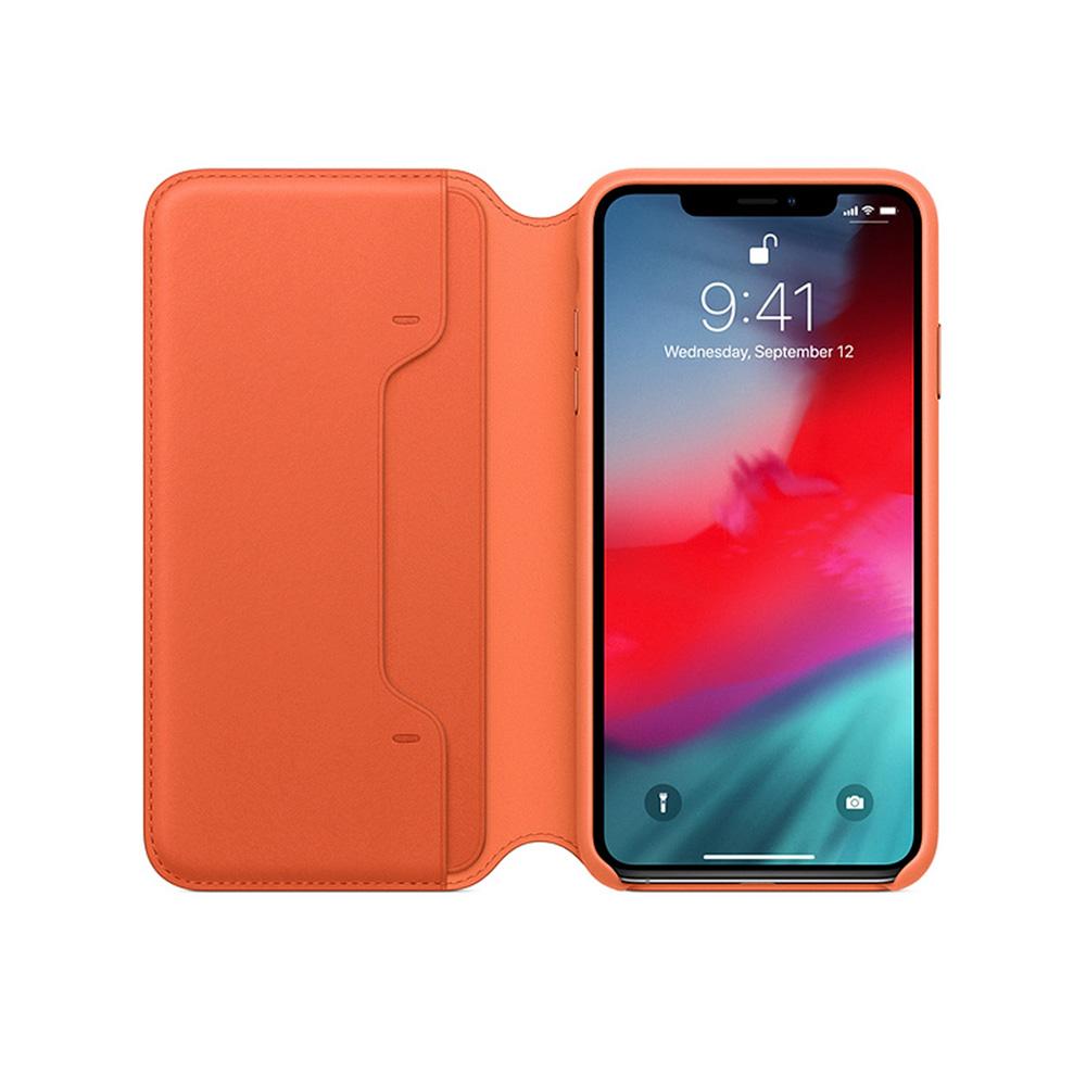 iPhone XS Max Leather Folio